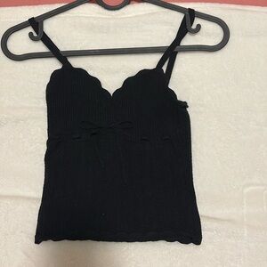 Aritzia Wilfred Cropped Knit Camisole